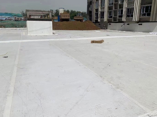 防護虹吸排水收集系統施工現場